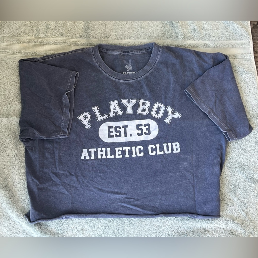 Playboy Cropped T Shirt